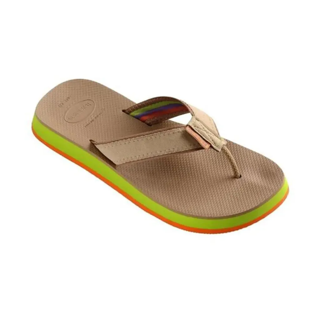 Havaianas Men's Urban Fusion II‎ Sandal Rose Gold Size US 11/12 EU 43/44